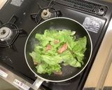【大崎市】レタスのバター醤油炒め【食育】作り方3写真