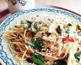 キャベツとアンチョビのペペロンチーノ作り方8写真