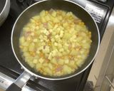 【大崎市】ポテトのチーズ煮【学校給食】作り方5写真