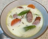 ほっこり♡野菜のミルクスープ作り方7写真