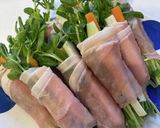 豚肉の巻き巻き焼き作り方4写真