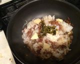 チーズと納豆のリゾット(残り物利用)作り方6写真