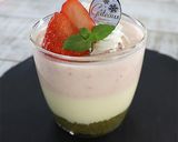 お手軽♡ひな祭りに 三色レアチーズプリン作り方10写真