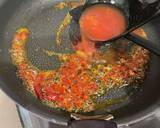 濃厚トマトの焦がしパスタ作り方4写真