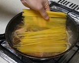 厚切りベーコンカレークリームパスタ作り方3写真