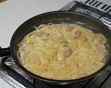 厚切りベーコンカレークリームパスタ作り方6写真