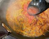 濃厚トマトの焦がしパスタ作り方8写真