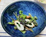 紅菜苔（コウサイタイ）のからし酢味噌あえ作り方6写真