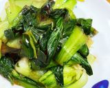 青梗菜の油炒め作り方3写真