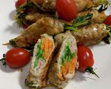 豆苗と人参の豚肉巻き〜♪作り方9写真