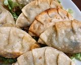 サバ缶deフライパン揚げ餃子作り方6写真