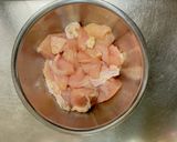 お弁当にも♪鶏胸肉と薩摩芋のソースがらめ作り方3写真