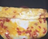 白だしで桜エビの卵焼き作り方3写真