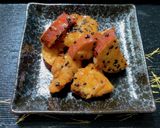 お弁当にも♪鶏胸肉と薩摩芋のソースがらめ作り方8写真