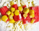 今朝の4w1hサンド「かにかまチーズ」作り方2写真