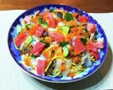 海鮮ちらし寿司 超減塩すし飯作り方5写真