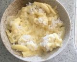 チーズとオリーブオイルの卵かけご飯作り方2写真