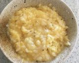 チーズとオリーブオイルの卵かけご飯作り方5写真