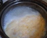 クレソンのかき玉汁作り方1写真