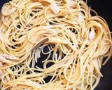お味噌汁で暗殺者パスタ風作り方4写真