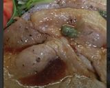豚生姜焼き用肉の刻み青じそチューブ掛け♡作り方7写真