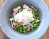 簡単♪えんどう豆と厚揚げの玉子とじ作り方9写真