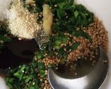 少ない材料で豚バラ…パート2！ネギもやし作り方2写真