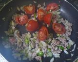 あっさりトマトｄｅ麻婆豆腐♪作り方4写真