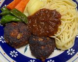 おからパウダー入り煮込みハンバーグ作り方6写真