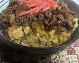 オム牛丼作り方7写真