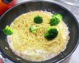 生クリームでクリームパスタ簡単本格激ウマ作り方8写真
