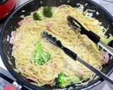 生クリームでクリームパスタ簡単本格激ウマ作り方10写真