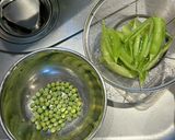 うすいえんどう(グリーンピース)の豆ご飯作り方2写真