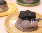 濃厚♪ごまぷりん♪２層♪作り方5写真