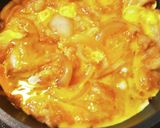 お麩の卵とじ～♡今回は車麩で、牛丼みたく作り方3写真