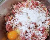 豚こま&もやし&チーズで変わりメンチカツ作り方3写真