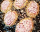 豚こま&もやし&チーズで変わりメンチカツ作り方6写真