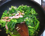 春♡菜花のとろみ炒め作り方3写真