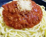 余ったミートソースでボロネーゼ風作り方1写真