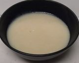 昼おやつ♪美味♪串団子にとろ～り甘酒あん作り方3写真