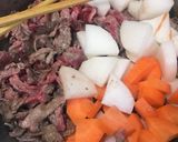 牛肉と里芋のシンプル煮物♪作り方2写真