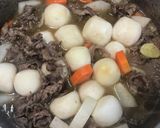 牛肉と里芋のシンプル煮物♪作り方4写真