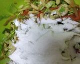焼きそば風チヂミ作り方1写真