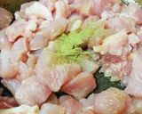鶏肉のリゾット風雑炊サラダ盛り作り方1写真