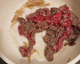 牛肉とごぼうの黒胡椒炒め作り方1写真