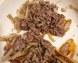 牛肉とごぼうの黒胡椒炒め作り方4写真