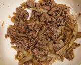 牛肉とごぼうの黒胡椒炒め作り方5写真