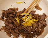 牛肉とごぼうの黒胡椒炒め作り方6写真