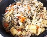 麺つゆで簡単炊き込みご飯作り方6写真