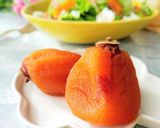 レンチン♪あんぽ柿の紅茶煮作り方1写真